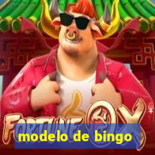 modelo de bingo