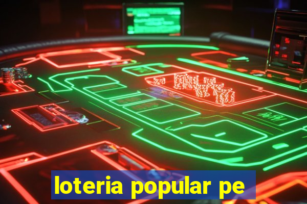 loteria popular pe