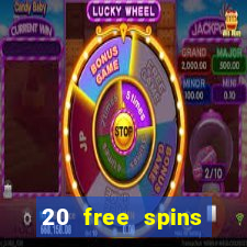 20 free spins cookie casino