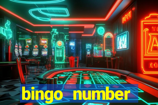 bingo number generator online