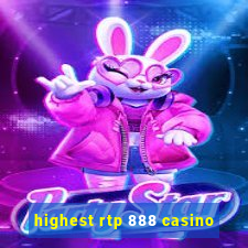 highest rtp 888 casino