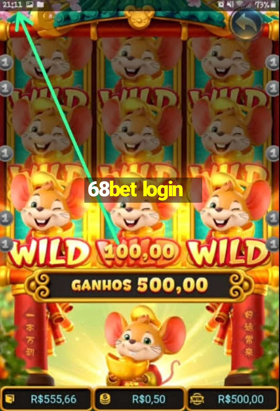 68bet login