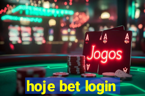 hoje bet login