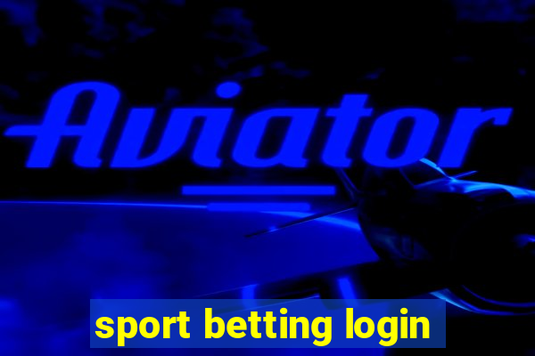 sport betting login