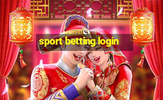 sport betting login