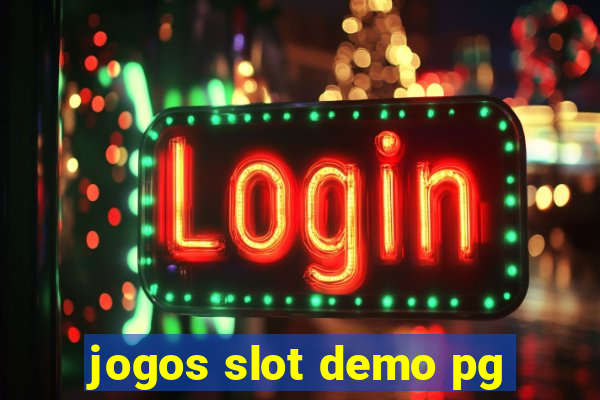 jogos slot demo pg