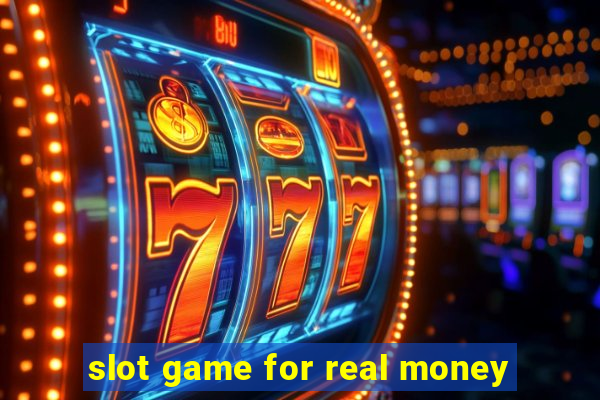 slot game for real money