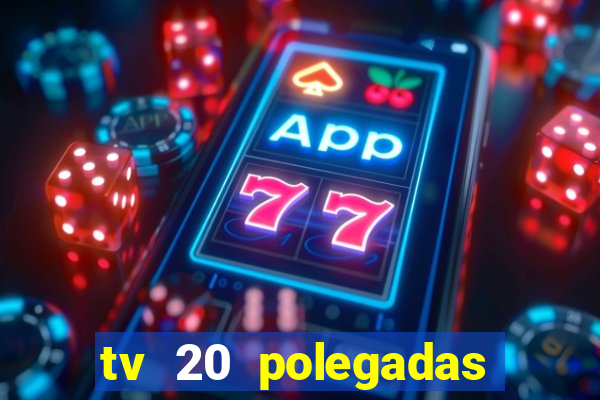 tv 20 polegadas casas bahia