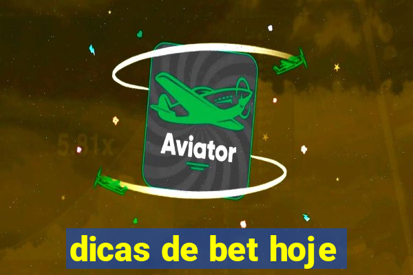 dicas de bet hoje