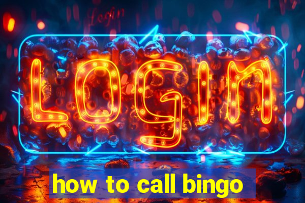 how to call bingo