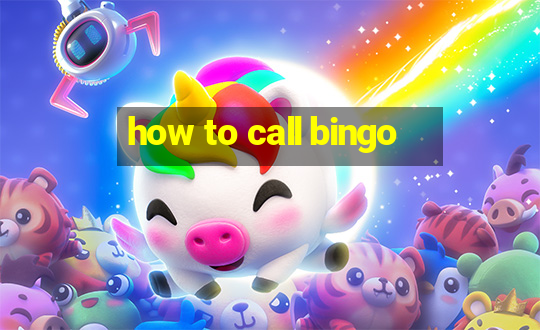 how to call bingo