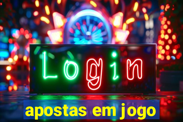 apostas em jogo