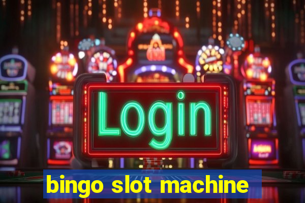 bingo slot machine