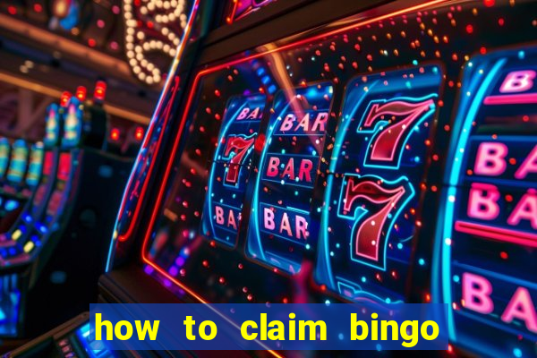 how to claim bingo plus jackpot