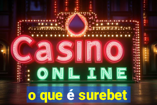 o que é surebet