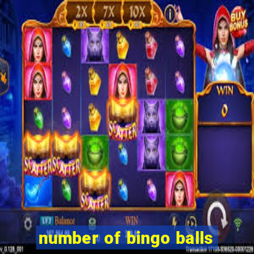 number of bingo balls