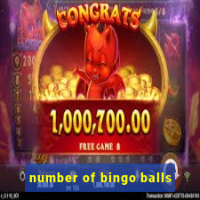 number of bingo balls