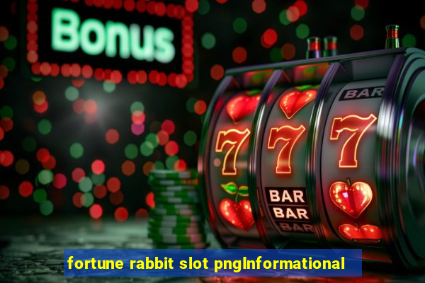 fortune rabbit slot pngInformational