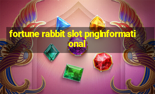 fortune rabbit slot pngInformational