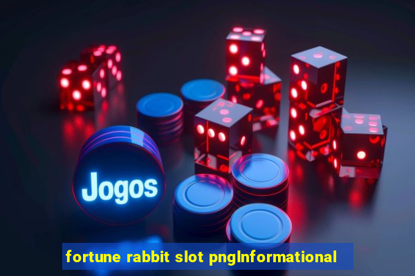 fortune rabbit slot pngInformational