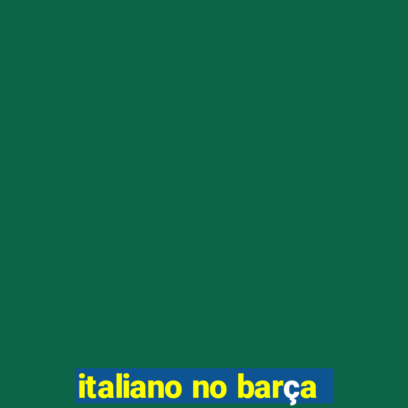 italiano no barça