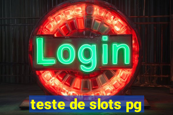 teste de slots pg