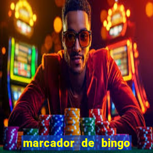 marcador de bingo com ima