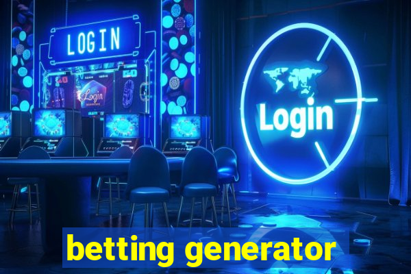 betting generator