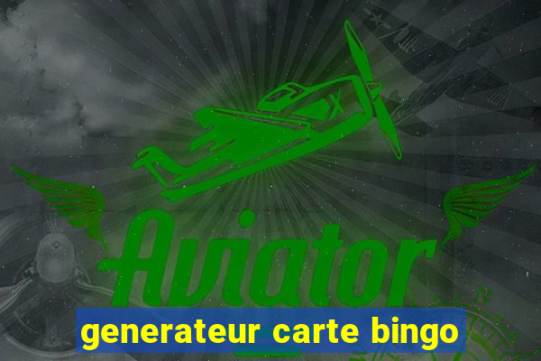 generateur carte bingo