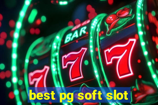 best pg soft slot