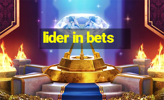 lider in bets