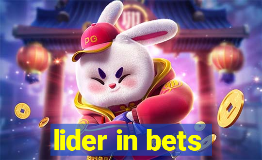 lider in bets