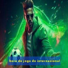 hora do jogo do internacional