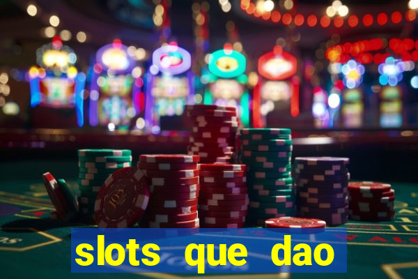 slots que dao bonus no cadastro sem deposito