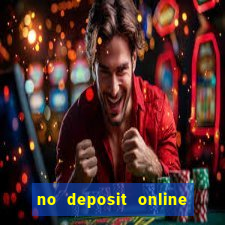 no deposit online casino bonus