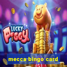 mecca bingo card