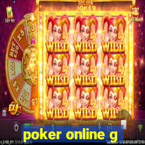 poker online g