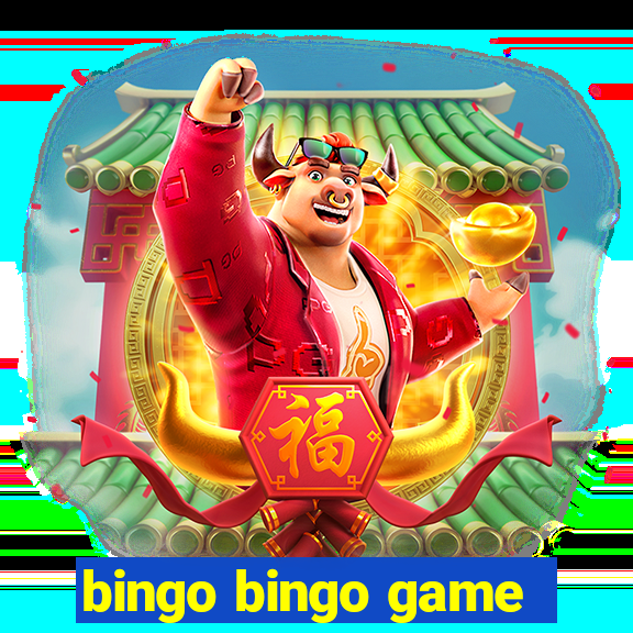 bingo bingo game