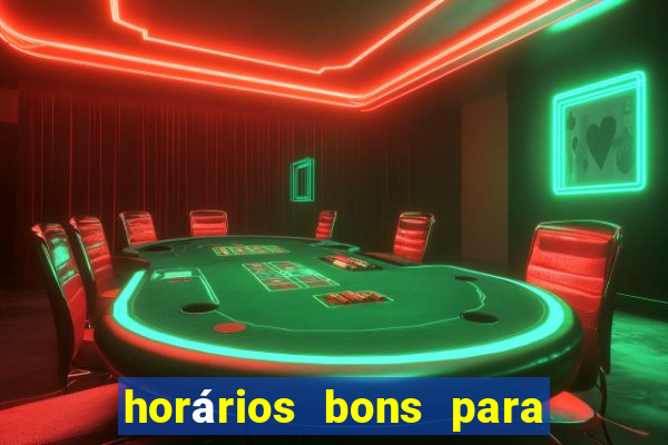 horários bons para jogar fortune mouse