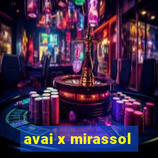 avai x mirassol