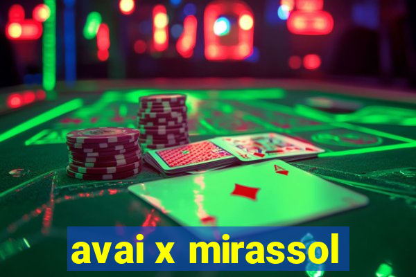 avai x mirassol