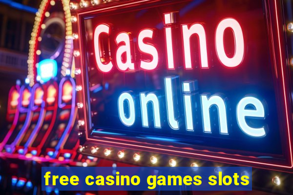 free casino games slots