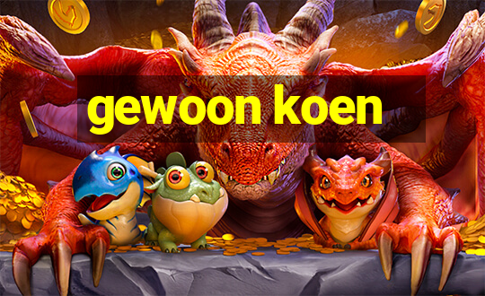 gewoon koen