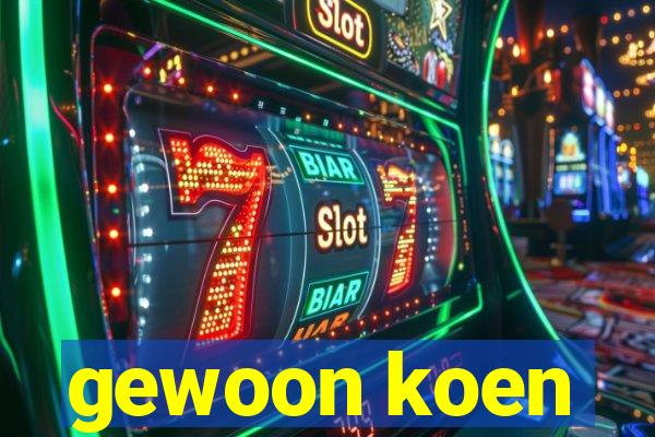 gewoon koen