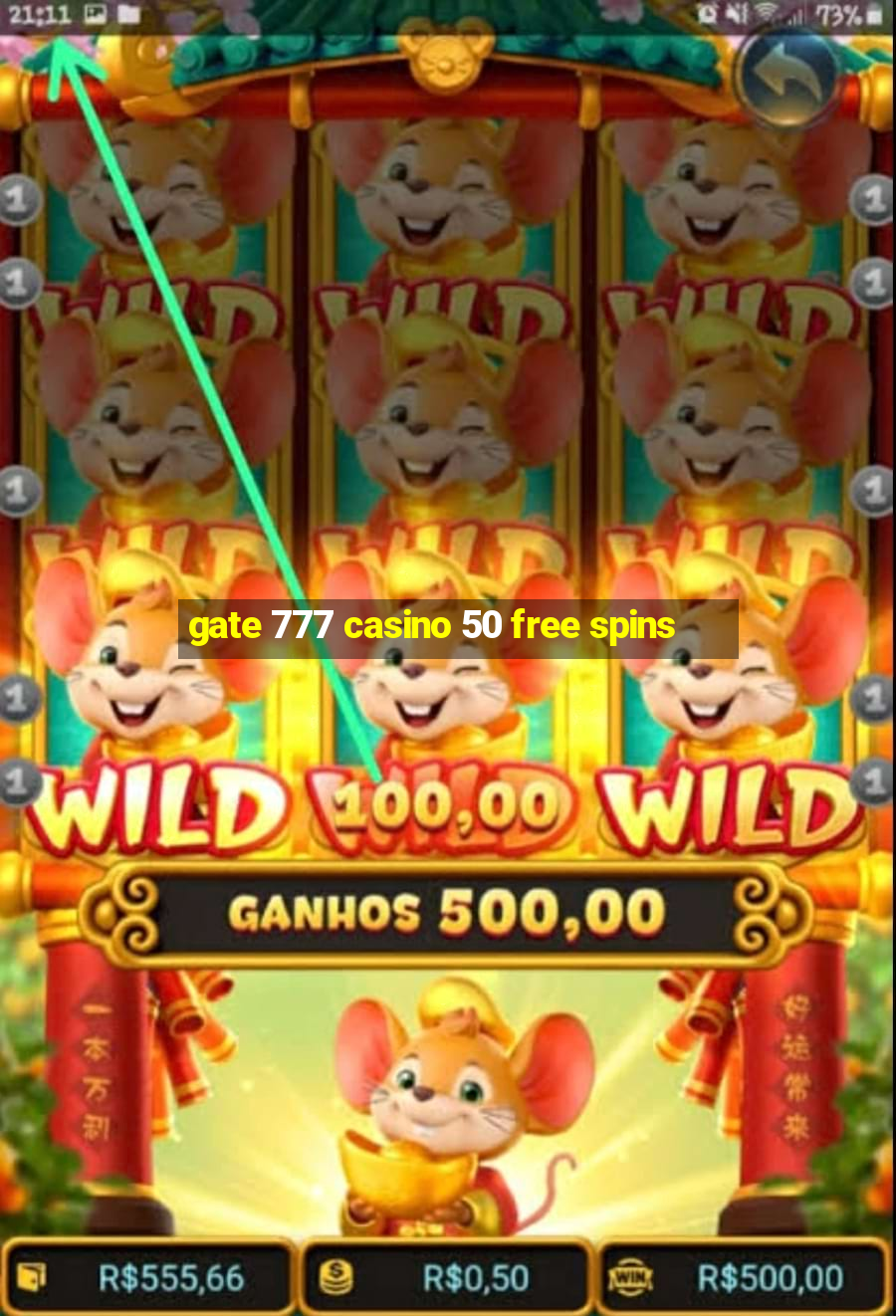 gate 777 casino 50 free spins