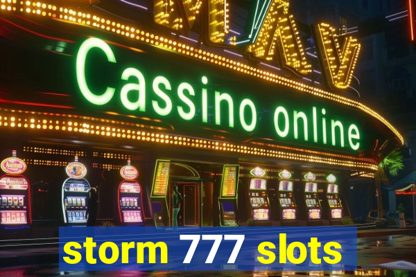 storm 777 slots