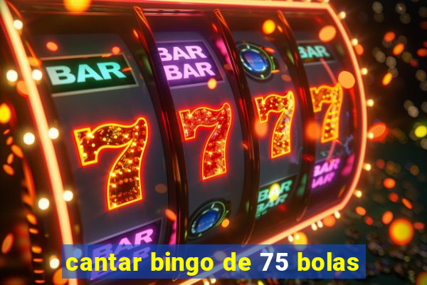 cantar bingo de 75 bolas