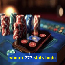 winner 777 slots login