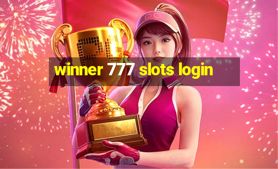 winner 777 slots login