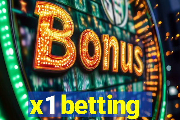 x1 betting